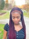 Hauwa Fulani Cornrow Swiss Lace Front Wig