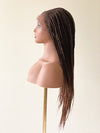 African Fulani Cornrow Swiss Lace Front Wigs