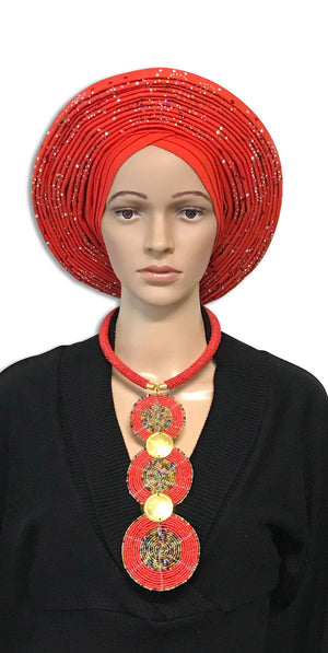 Maasai Bead Royal Necklace Set