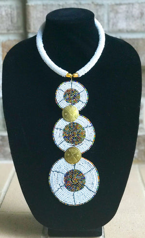 Maasai Bead Royal Necklace Set