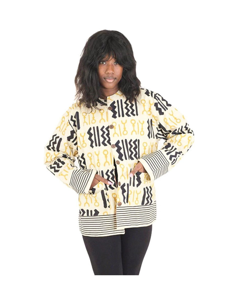 Reversible Mud Print Jacket