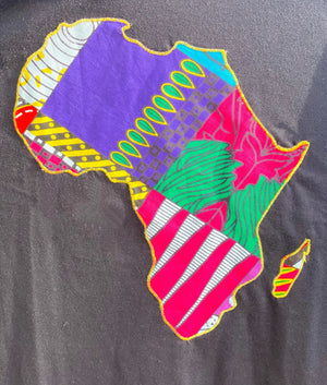 African Map Long Sleeve T-Shirt